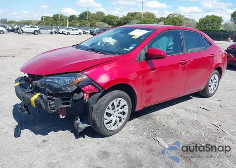 2019 Toyota Corolla Le из США, поврежденный, VIN 5YFBURHE9KP941845